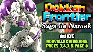 Miniature : Guide nouvelles missions pages 3, 4, 7 & page 8 Dokkan Frontier (Saga de Namek) - DOKKAN BATTLE