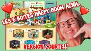 Miniature : ACNH Les 6 boîtes HAPPY ROOM!!