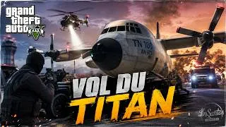 Miniature : GTA 5 - MISSION HANGAR DE MCKENZIE FIELD AVEC OSCAR GUZMAN -  MISSION PREPARATION & LE VOL DU TITAN