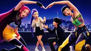 Miniature : RUMI PROTÈGE SON COEUR ❤️  JINU refuse de partir…| Clip Musical : « SI JE TOMBE » | Huntrix FR