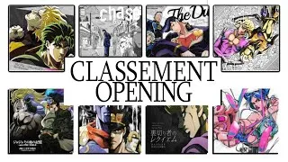 Miniature : J'ai classé TOUS les Opening de JoJo et voici le résultat