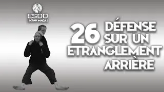 Miniature : KRAV MAGA NORD 26 DÉFENSE SUR UN ETRANGLEMENT ARRIÈRE