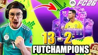 Miniature : 13-2 FUT Champions 🔥 Va-t-on packer du LOURD ? 😳 | FC 26