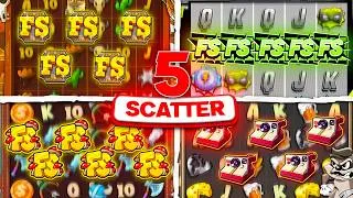 Miniature : MES MEILLEURS BONUS 5 ET 6 SCATTER LÉGENDAIRE 🤯