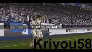 Miniature : FIFA 15 - Top 5 Goals by Kriyou58