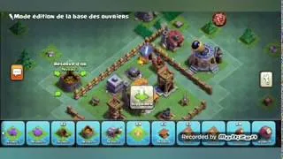 Miniature : Je reconstruis mon 2ème village dans clash of clans! et je test le premier!