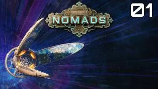 Miniature : Stellaris [01] - Découverte du DLC Nomads ! Un vaisseau MOULE pour loger tout un peuple ?!