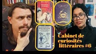Miniature : Livres en peau humaine, Eros vs Nourriture, Oceanium - Cabinet de curiosités littéraires #6
