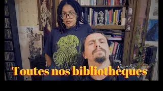 Miniature : Bookshelf tour 2024 : Notre cabinet de curiosités littéraires + nos bibliothèques