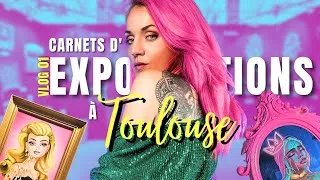 Miniature : Épisode 1 : Art3f Toulouse, VLOG la vraie vie d’une artiste en salon