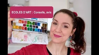 Miniature : ECOLES D'ART : mes conseils, mon avis,...