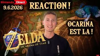 Miniature : REACTION : LE REMAKE DE LA DÉCENNIE EST LÀ ! (Nintendo Direct du 09.06.2026)