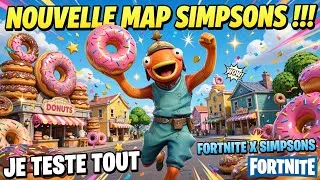 Miniature : JE TESTE LA NOUVELLE MAP SIMPSONS SUR FORTNITE (c'est n'importe quoi)
