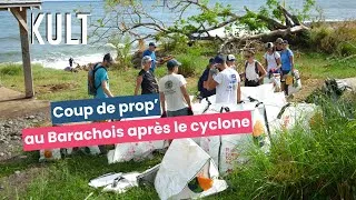 Miniature : Coup de prop’ au Barachois après le cyclone