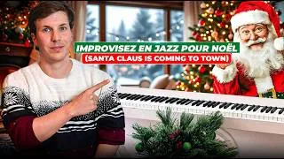 Miniature : 🎹 Apprenez les bases du JAZZ grâce à cette chanson de NOEL (tuto facile)