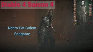 Miniature : Diablo 4 saison 4 Necromancien Build Serviteurs Golem
