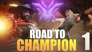 Miniature : 🔥[2K] Placement! (80% winrate) | Road to Champion avec Ashe & Cassidy - Ep 1 (Overwatch Ranked FR)