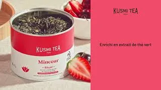 Miniature : Rituel Minceur - Thé vert enrichi en extrait de thé vert, arôme fraise et cerise.