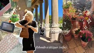 Miniature : Une semaine dans ma vie | Déléguer, shooting & quotidien de créatrice