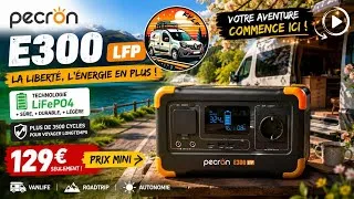 Miniature : Station d'énergie 600W à petit PRIX ! TEST de la PECRON E300 LFP 288Wh #vanlife #pecron 