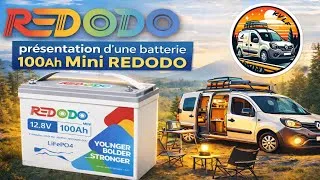 Miniature : Test de la REDODO Mini 100Ah. Cette batterie LiFePO4 100Ah est MINUSCULE ! #vanlife  #redodo