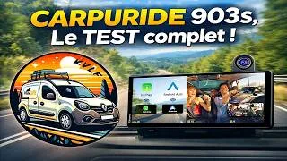 Miniature : CARPURIDE 903s, le TEST ! Présentation et Installation #carpuride #vanlife 