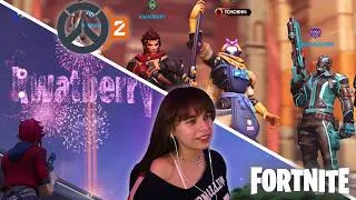 Miniature : Fortnite & Overwatch with My Best Friend!