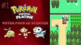 Miniature : Pokémon Platine - Votez Pour Le Starter - #1 Let's Play FR (Wenz)