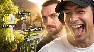Miniature : Je TROLL TOUT le MONDE !! 😂😈 (Meccha Chameleon) ft. Squeezie, MaximeBiaggi, Doigby, Mickalow & Yann