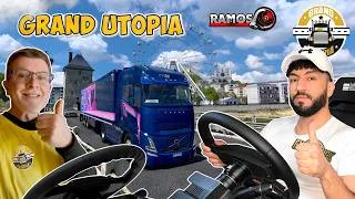 Miniature : Je fais découvrir GRAND UTOPIA à Ramos Turbo sur ETS2 !
