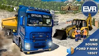 Miniature : ETS2 1.55 - FR/EN - Engine Voice Records - NEW BEAUTIFUL SOUND FORD F-MAX 500