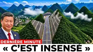Miniature : La Chine a coupé une montagne pour construire un pont… les États-Unis n’y sont pas arrivés