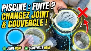 Miniature : Piscine : Changez le joint du préfiltre et votre couvercle si vous avez des fuites !