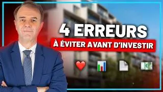 Miniature : Les 4 erreurs qui DÉTRUISENT l'investissement immobilier !