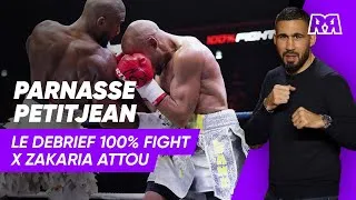 Miniature : Debrief 100% FIGHT « NEVER SEEN » Parnasse brille pour ses débuts en boxe anglaise ! x Zakaria Attou