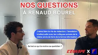 Miniature : Entretien avec Renaud Bourel (rédacteur en chef du journal L'Equipe) !