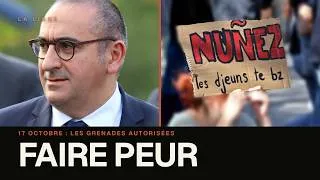 Miniature : 17 octobre : Nuñez ressort les grenades