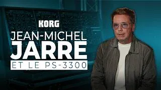 Miniature : Jean-Michel JARRE et le PS-3300 de KORG