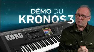 Miniature : KORG KRONOS 3 - Démonstration du mode combinaison avec les sliders expliqué par Michel Deuchst