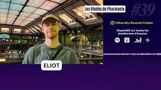 Miniature : #39 Eliot - La vie étudiante en Pharmacie : conseils pour réussir vos études