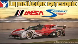 Miniature : IRACING - IMSA Multiclass sur SEBRING en GTP  - VOD09