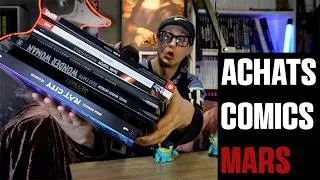 Miniature : Tout ce que j’ai acheté en comics en mars (DC, Marvel, Indies)