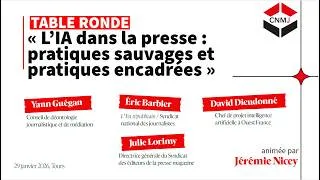 Miniature : L'IA dans la presse : pratiques sauvages et pratiques encadrées - CNMJ 2026