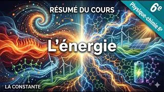Miniature : 6ème - Résumé de cours : L'énergie [Physique-chimie]