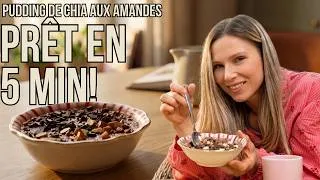 Miniature : Pudding aux Graines de Chia et Amandes en 5 Min | Recette Saine et Facile