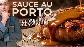 Miniature : Sauce au Porto : L'Erreur de Réduction qui Détruit le Nappant !