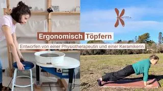 Miniature : Ergonomisch Töpfern (Entworfen von einer Physiotherapeutin und einer Keramikerin)