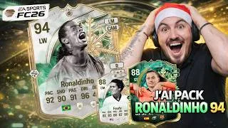 Miniature : 🔥 J’AI PACK RONALDINHO 94 😱 (LE PACK OPENING LE PLUS FOU DE FC 26)