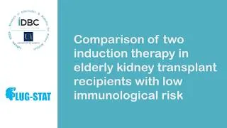 Miniature : Comparison of 2 induction therapy in elderly kidney transplant recipients w/low immunological risk