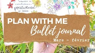 Miniature : Bullet journal mars (et février)